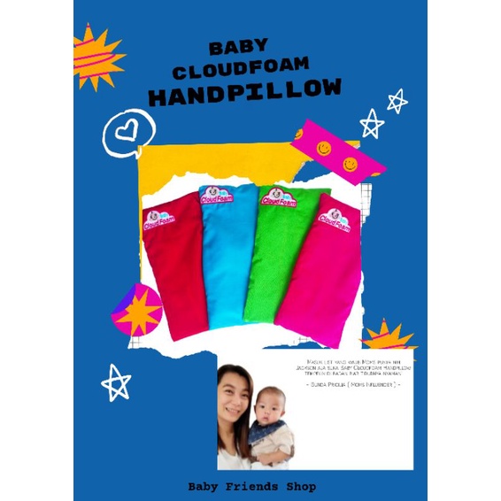 Bantal Menyusui Baby Cloudfoam Original Handpillow