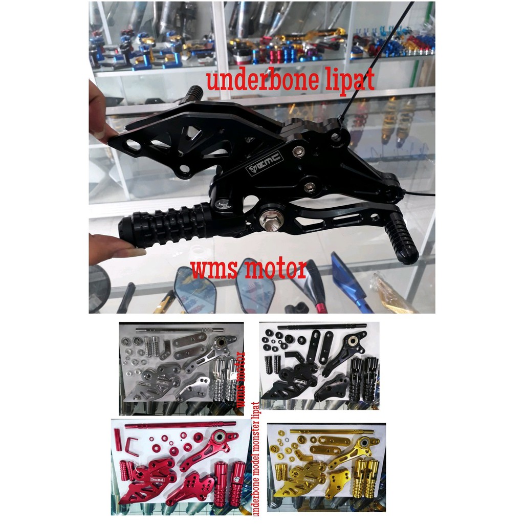 UNDERBONE-underbond MONSTER LIPAT SET CBR 150 led-cb150r-v bac 19