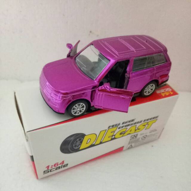 DIECAST RANGEROVER BAN KARET 1:64