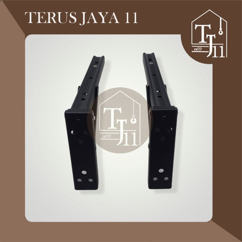 Siku Lipat/Siku Meja Lipat/Fold Bracket/Siku Dinding Lipat Ukuran 20 CM Harga 1 PASANG