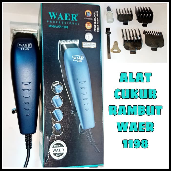 ALAT CUKUR RAMBUT HAIR CLIPPER WAER 1198