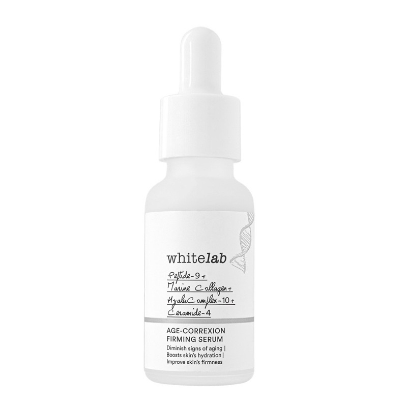 WHITELAB Age Correxion Firming Serum Indonesia / Facial Wash Hydrating Essence Toner Ampoule Day Night Underarm Eye Cream Sunscreen Clay Mask Masker Gel Body Soap / Face Acne Brightening Mugwort Heartleaf Niacinamide Wajah Lengkap Set Sabun Krim Pelembab