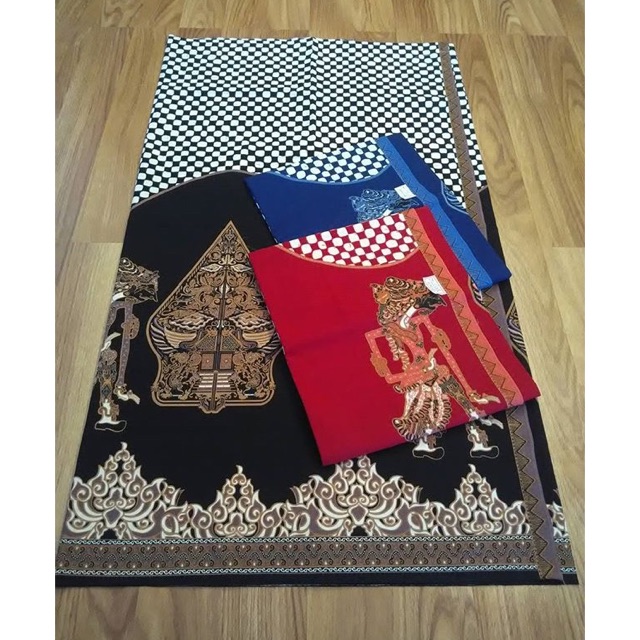 kain batik wayang gunungan