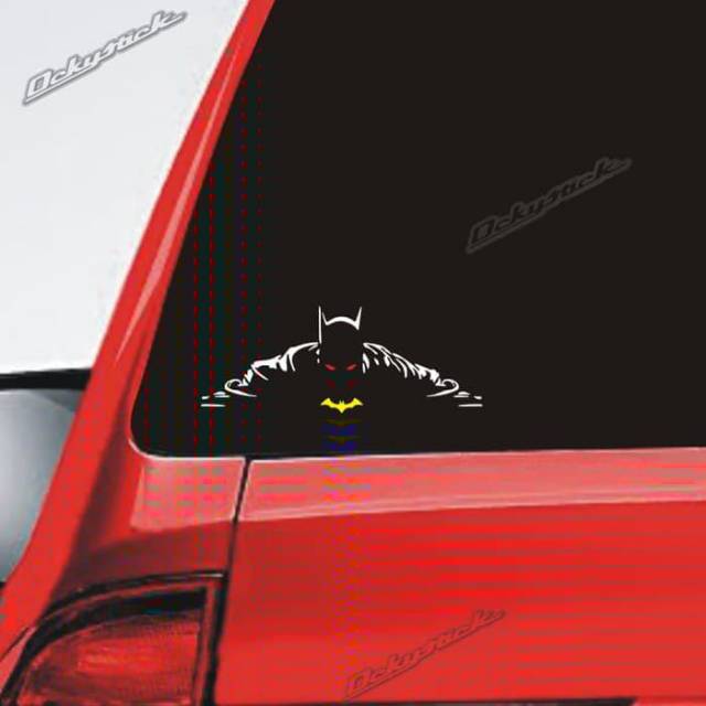 Cutting stiker BATMAN SILUET stiker mobil
