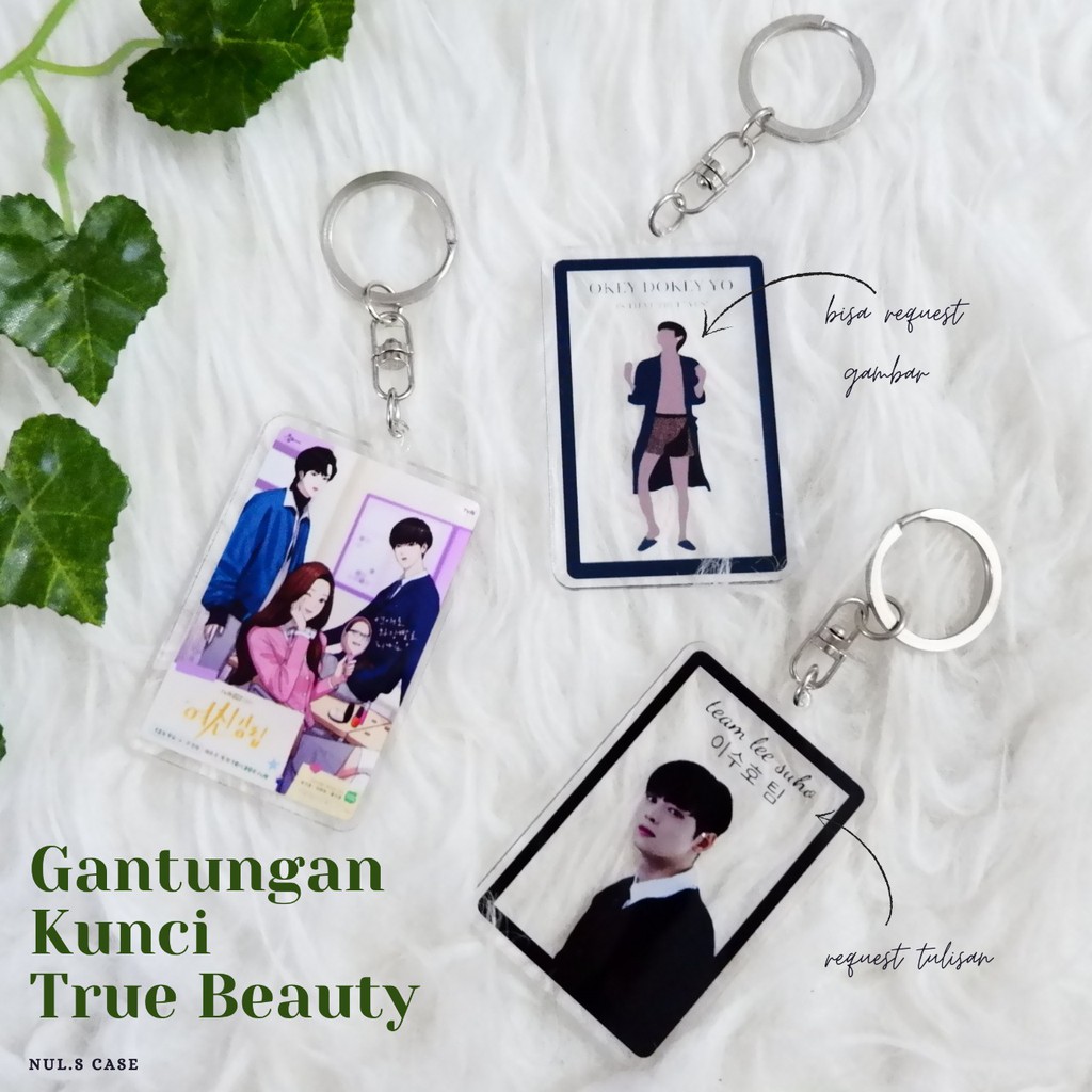 Gantungan Kunci Akrilik TRUE BEAUTY Kdrama | Hwang In Yeop | Cha Eun Woo