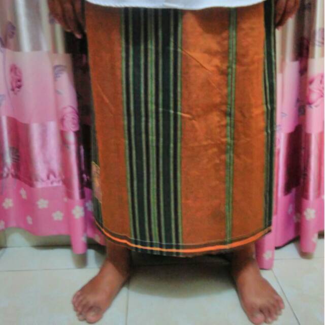 Sarung Celana Haramain Motif Salur