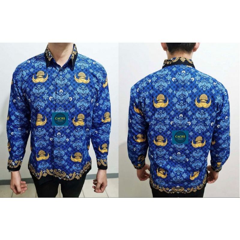 Jual batik Korpri terbaru 2022 bahan resmi | Shopee Indonesia