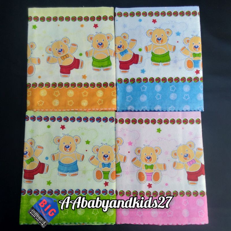 RENE 1PAK ISI 6PC BEDONG BAYI JUMBO UKURAN 125x90 CM FREE SARUNG TANGAN DAN KAKI-BEDONG MURAH