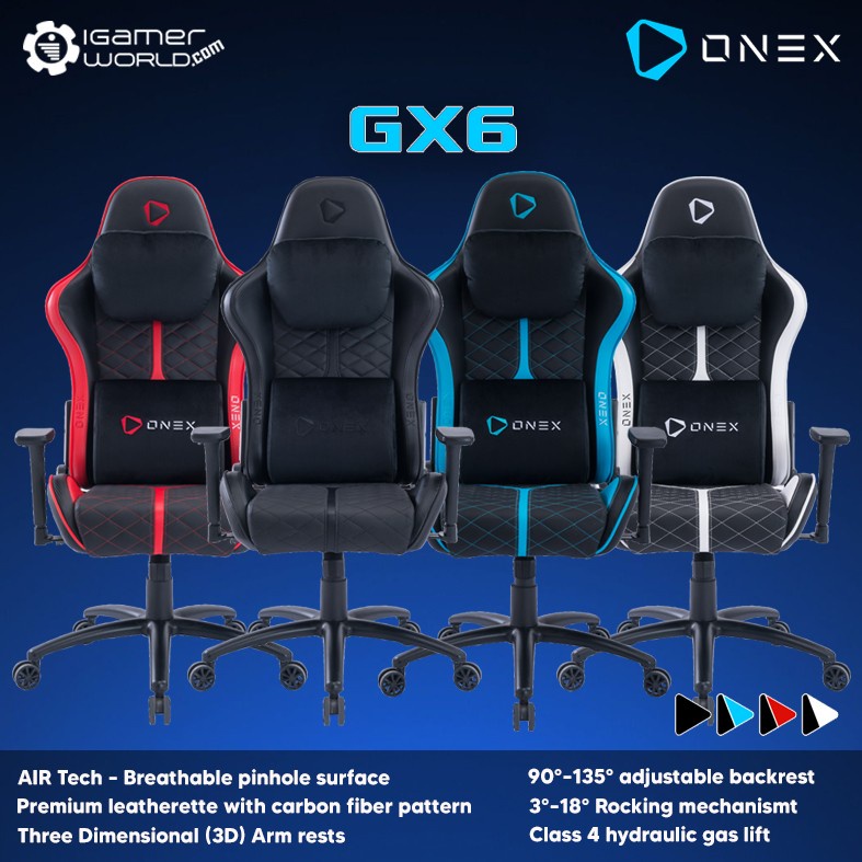 Jual ONEX GX6 Premium Quality Gaming Chair - Kursi Gaming Indonesia ...