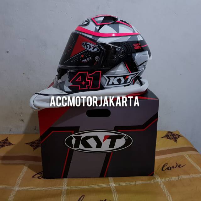 KYT NFR Replica Aleix Espargaro 2018 Limited Edition SNI | Original KYT 100%