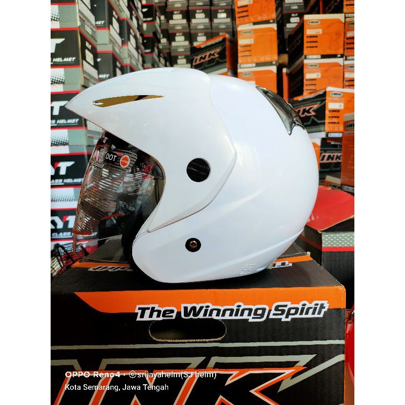 HELM INK CX22 PUTIH ORIGINAL