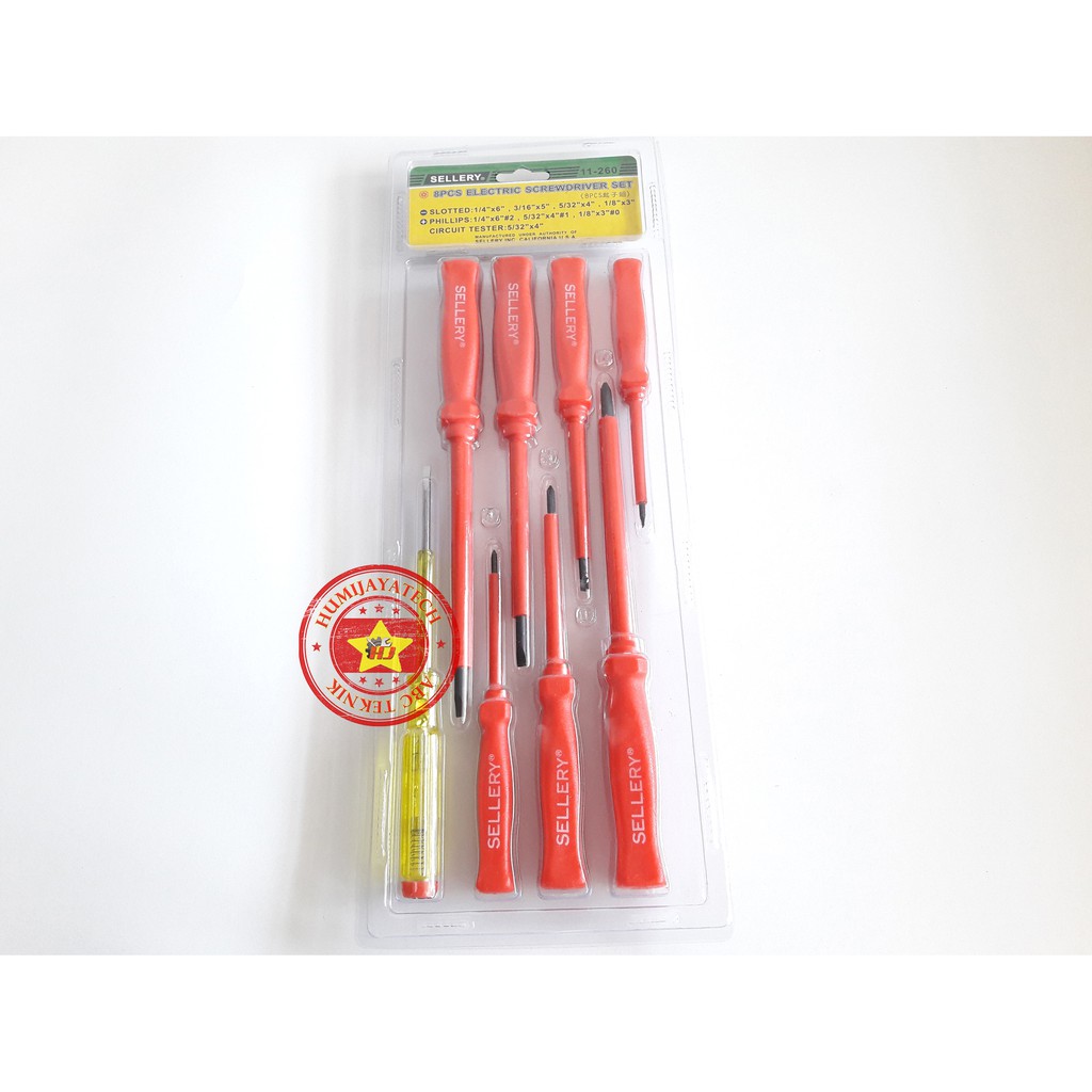 Obeng Set Elektrik Sellery / Obeng Set Sellery / Obeng Set