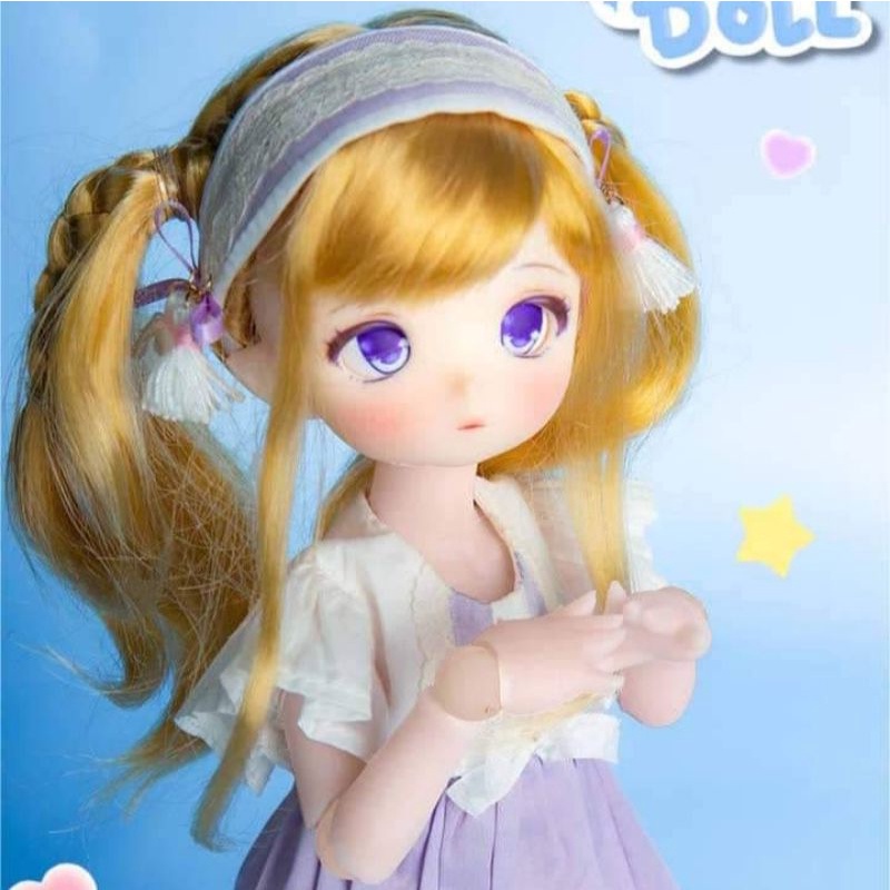 PREORDER Imomo Doll 1/6 30cm mirip dollfie dream bjd legit sleep face