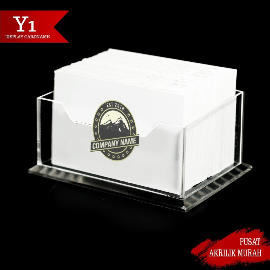

Acrylic Tempat kartu nama Y1
