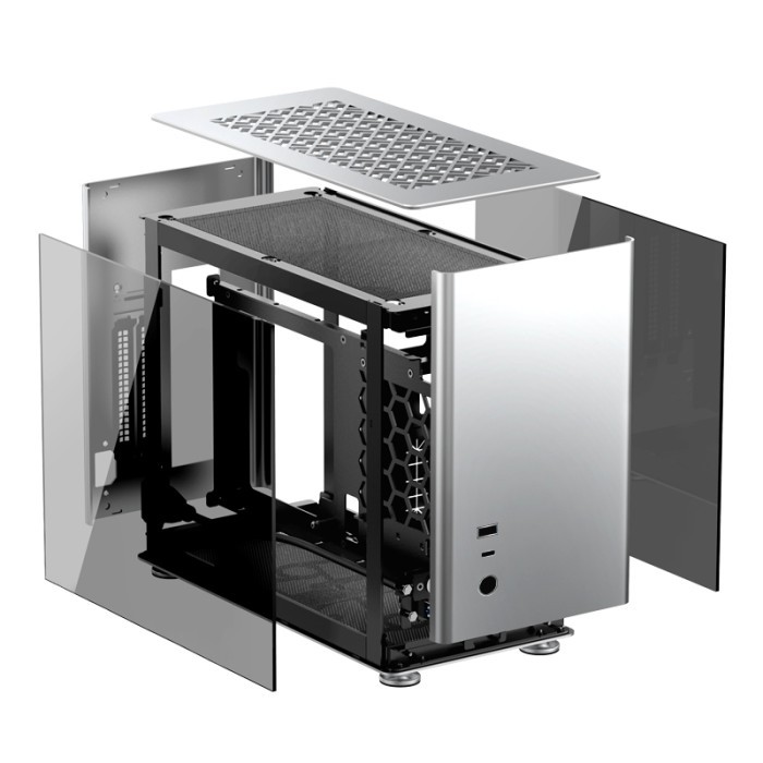 JONSBO CASE A4 SILVER MINI ITX