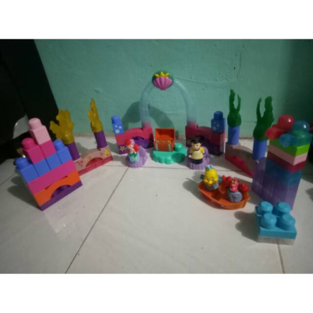 little mermaid mega bloks