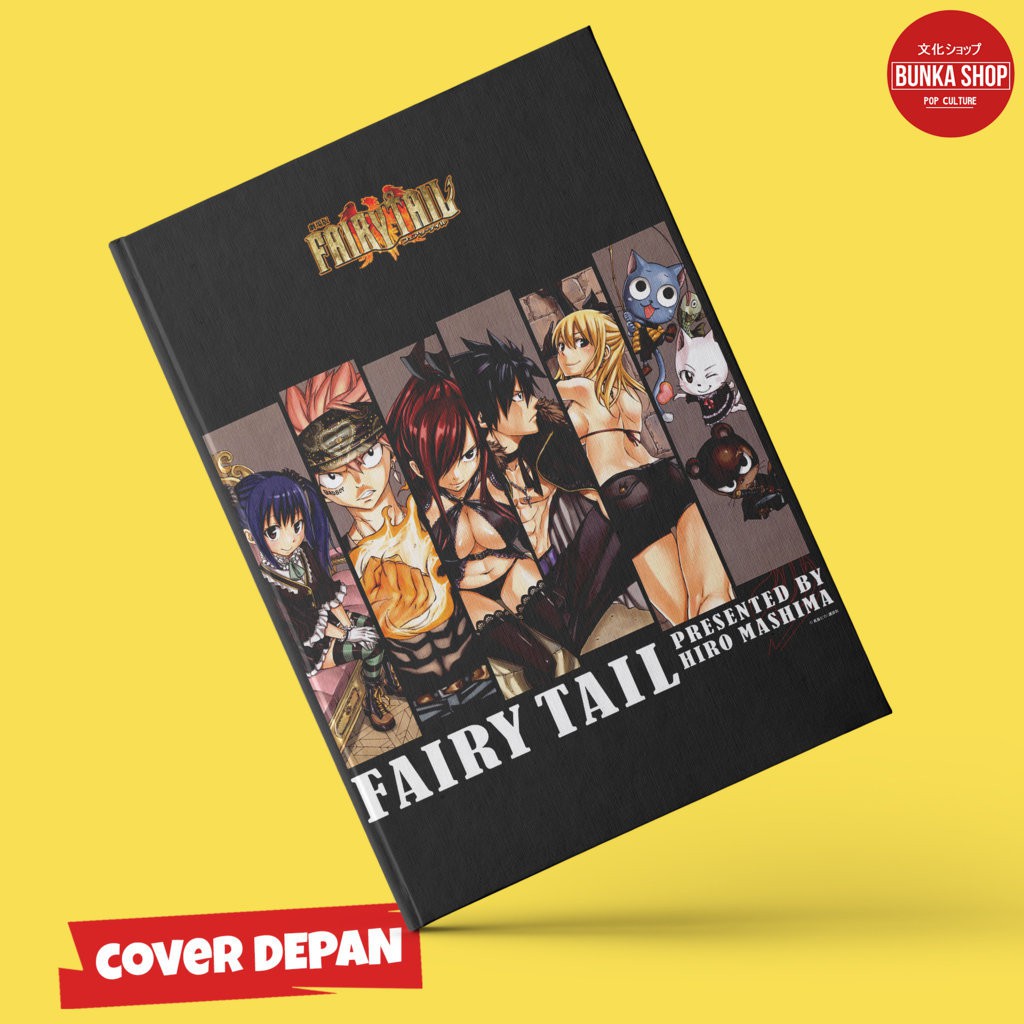 

Note Book Anime Fairy Tail Character Hardcover A5 Buku Tulis Catatan Note Agenda Planner Jurnal