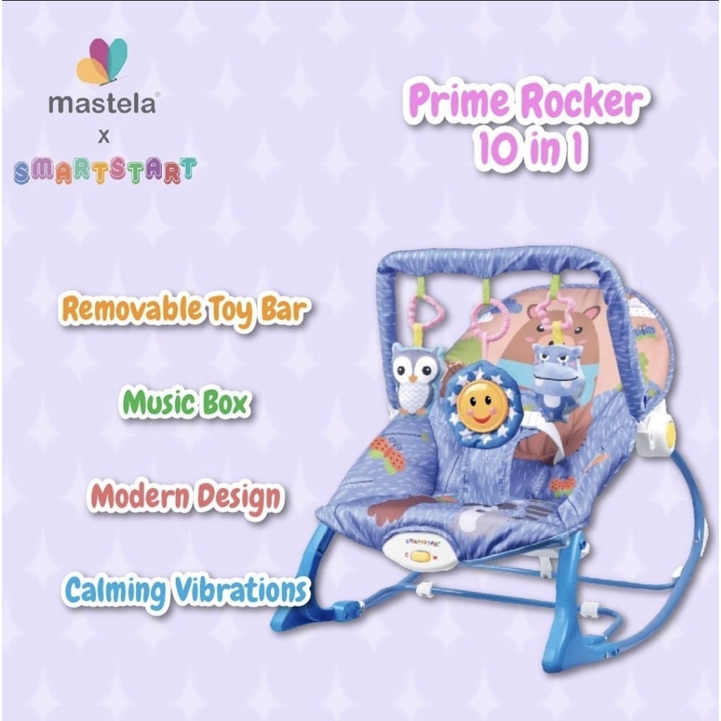 Bouncer Kursi Goyang Manual Bayi Space Baby Mastela FREE BUBBLE WRAP!!-MASTELA-HIPPO