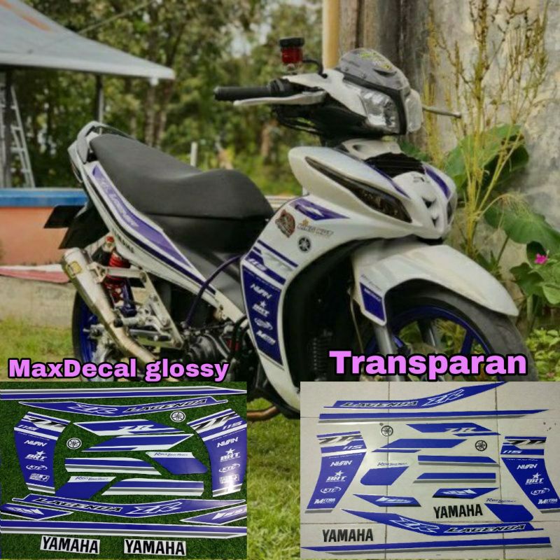 STRIPING YAMAHA LAGENDA ZR / JUPITER Z1 STRIP BLUE EDITION