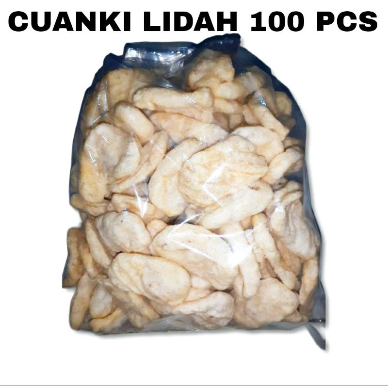 

CUANKI LIDAH ISI 100 PCS