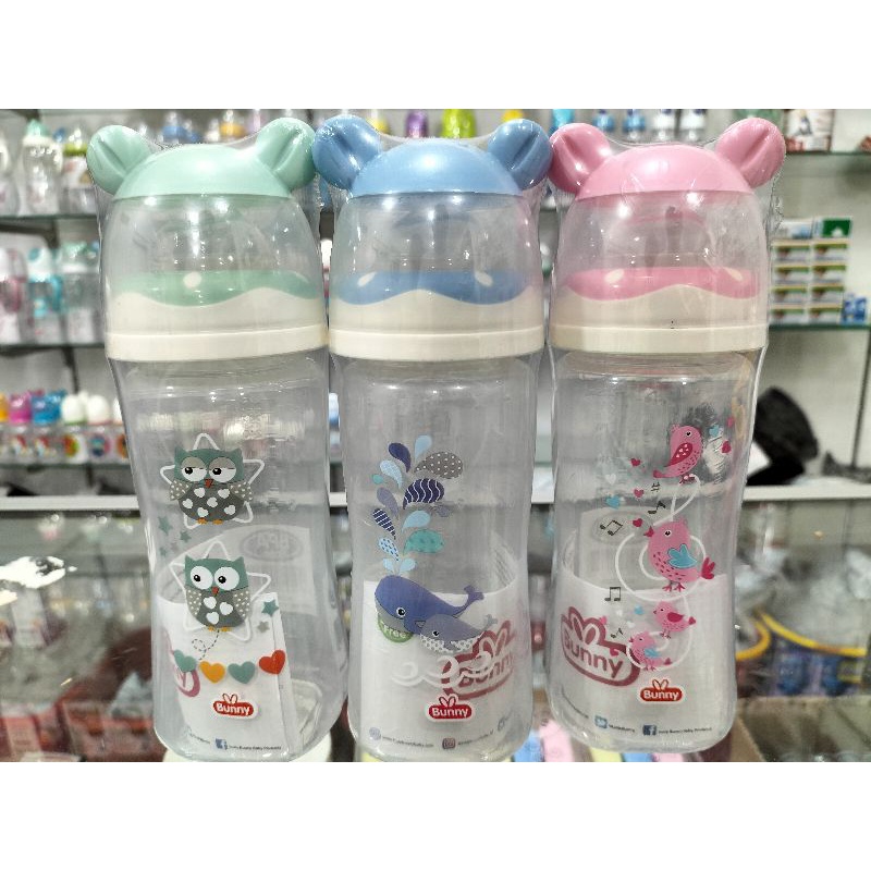 Botol SusU Wide Neck Bunny 250 Ml Karakter BPA Free ADW 3004