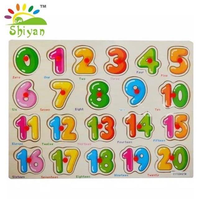 PUZZLE EDUKASI Montessori SNI