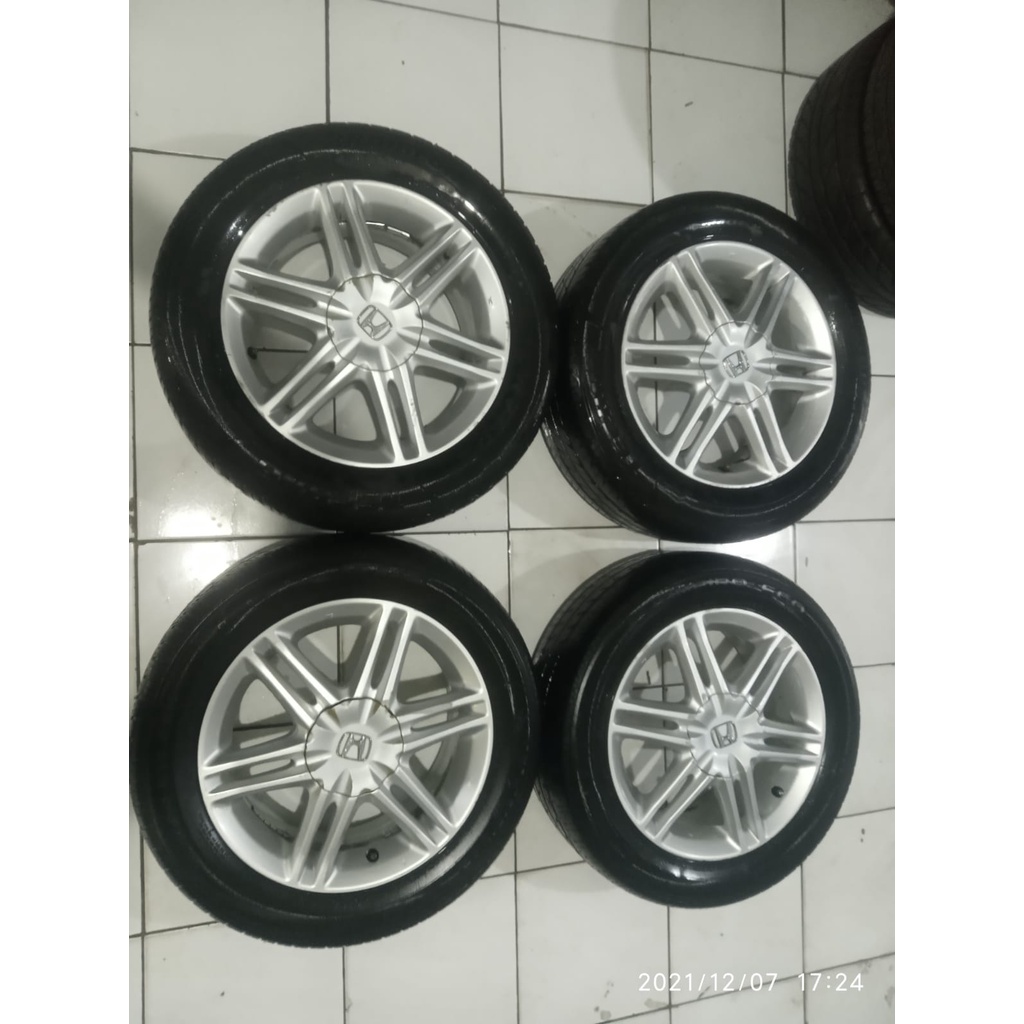 velg mobil bekas untuk mobil city brio agya calya sigra ring 15 plus ban