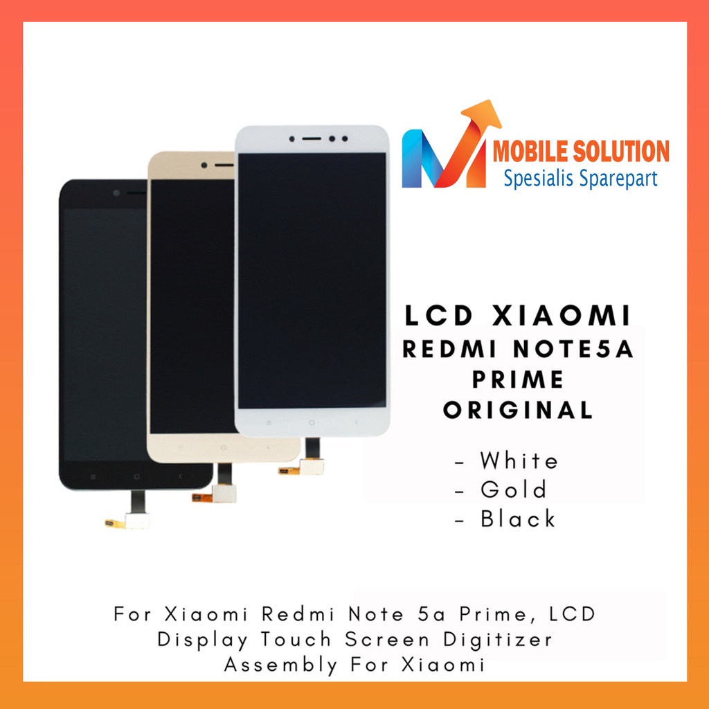 Grosir LCD Xiaomi Redmi Note 5A Prime Fullset Touchscreen ORIGINAL 100% Garansi 1 Bulan + Packing / Bubbel