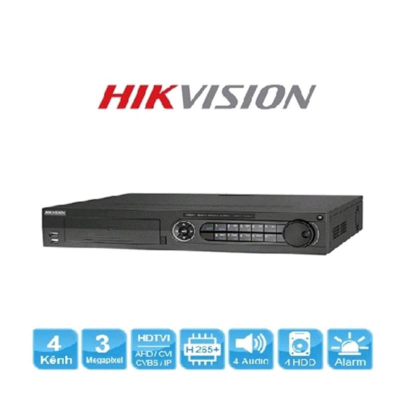 HIKVISION DS-7304HQHI-K4 TURBO HD DVR 4 CHANNEL 4X HDD