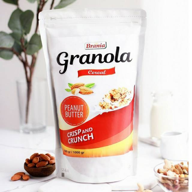 

Healthy Granola 500g PEANUT BUTTER CASHEW, CRUNCHY!