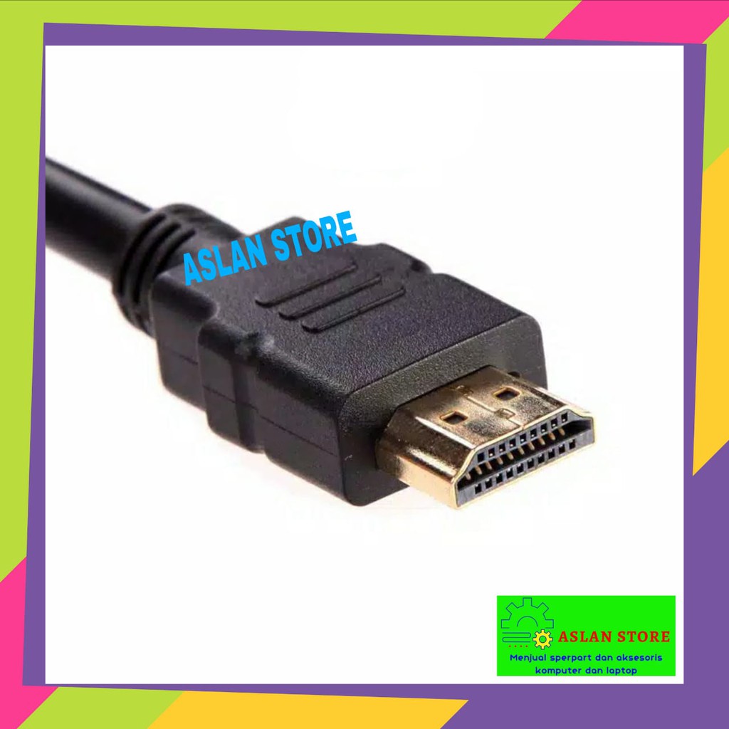 HDMI Male to 3 RCA AV Cable Lead 1080P HD Convert Line For TV HDTV 1.5 Meter