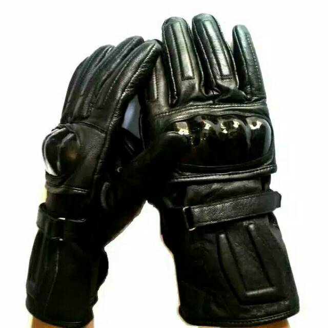 Sarung Tangan Kulit Asli Full Finger | Gloves Leather With Protector