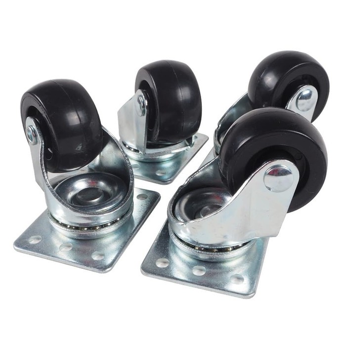 CA01 - Castors Set of 4 - INDORACK