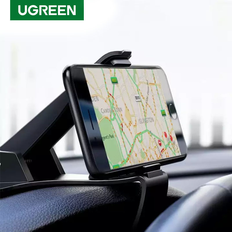 UGREEN Car Phone Mount HUD Design Dashboard Edge Car Phone Mount Holder Cardle for Safe Driving fit
