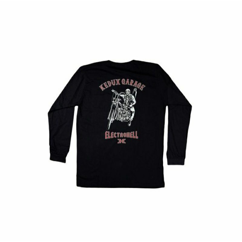 BAJU KEDUX GARAGE X ELECTROHELL / MTSLS SYCLE BK