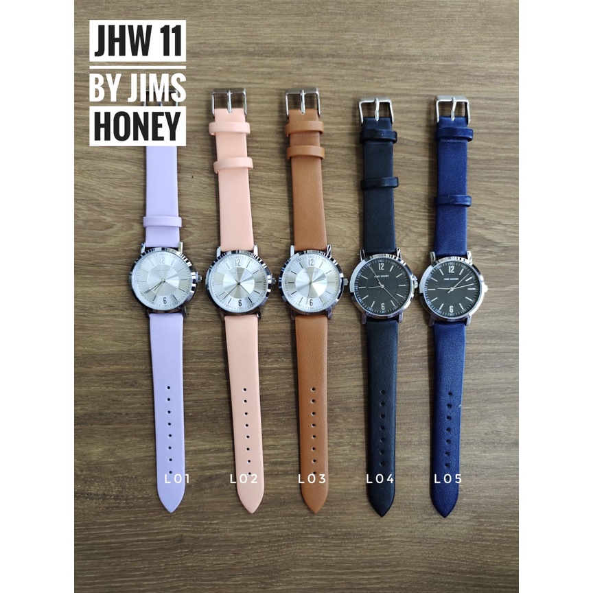 JIMS HONEY JAM TANGAN WANITA JHW 11  (FREE BOX + BATERAI)