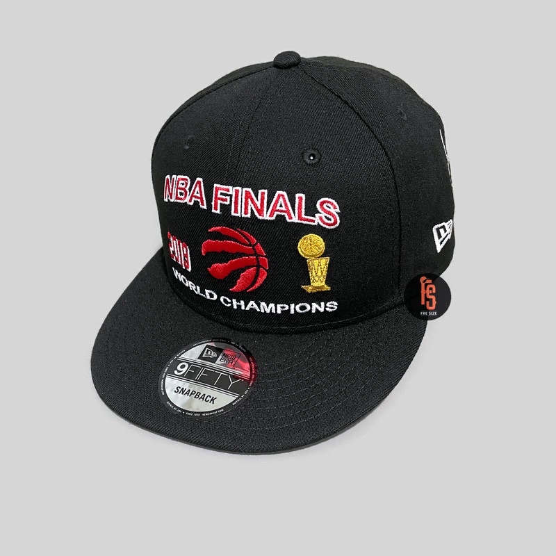 TOPI NEW ERA ORIGINAL 950 NBA FINAL TORONTO RAPTORS BLACK