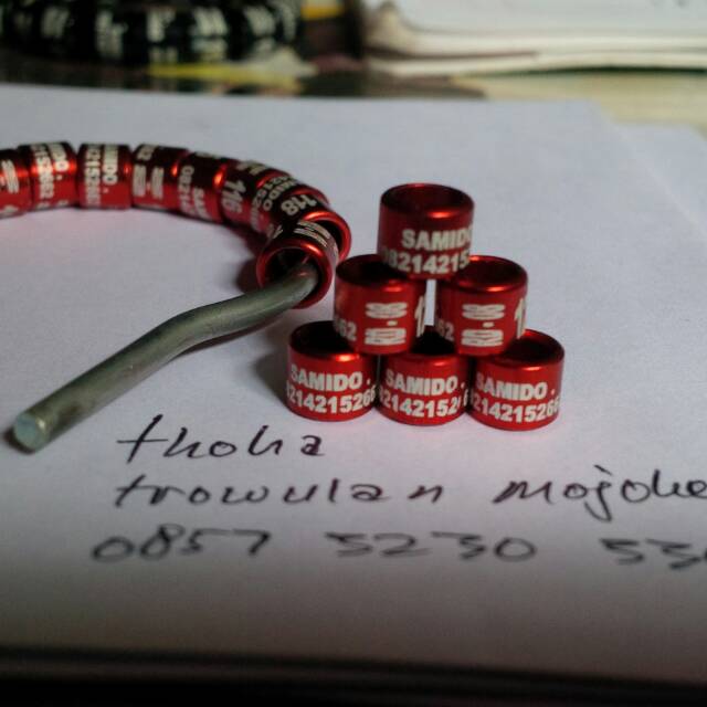 hebOh  Ring burung anis kembang. Harga/set/25biji