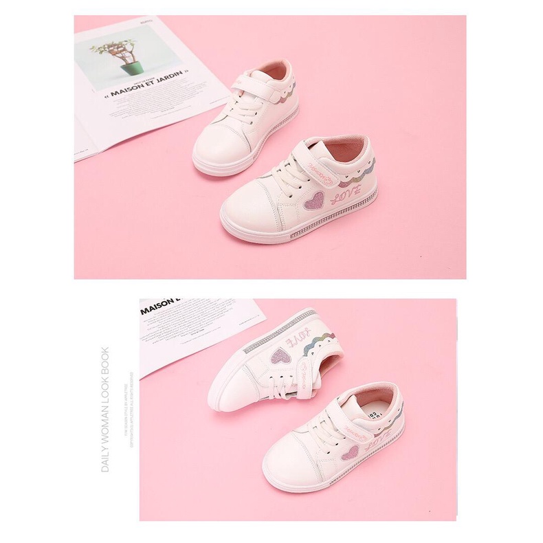 Sepatu Anak Love Import Sneakers Shoes #C202