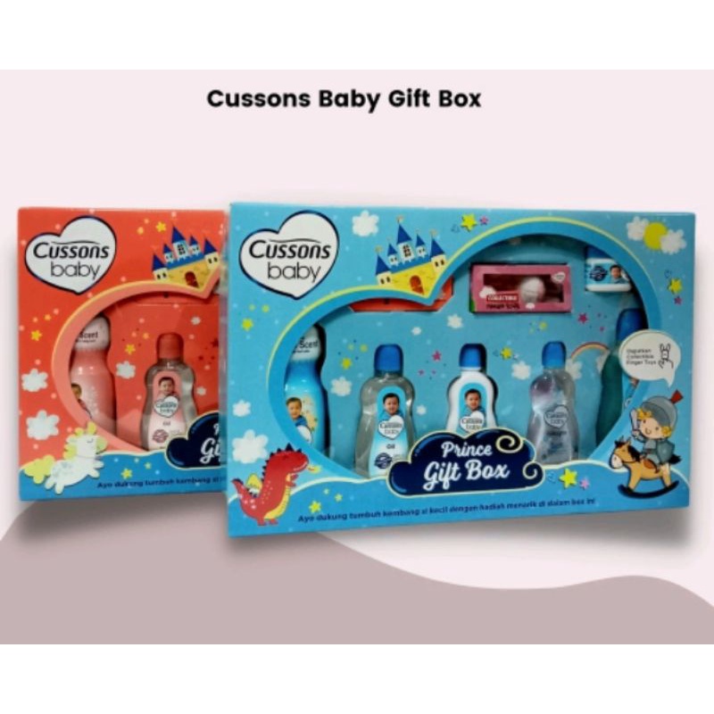 Cussons Paket Perlengkapan Mandi Bayi/Cusson Set baby oil bedak/Cusson Gift Set Box/Cusson Set Besar