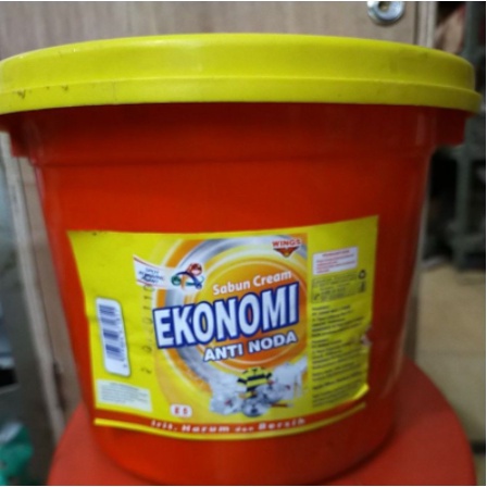 EKONOMI EMBER SABUN COLEK 4850GR / SABUN CREAM EKONOMI ANTI NODA / SABUN CUCI PAKAIAN