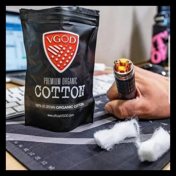 KAPAS VAPOOR VGOOD COTTON ISI BANYAK