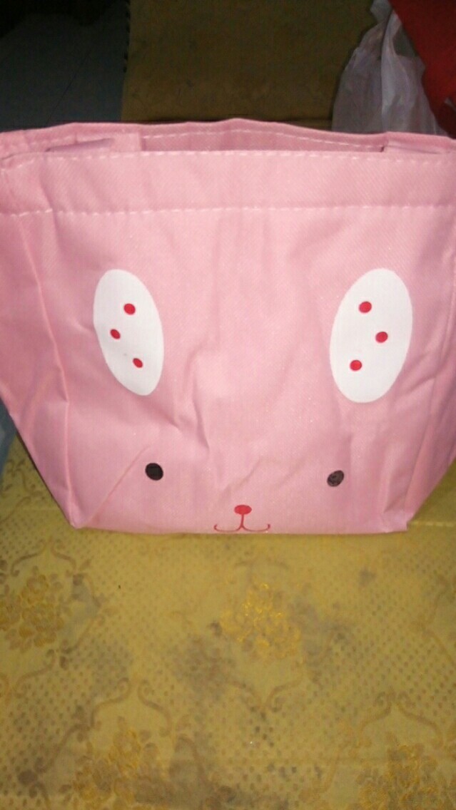 Je226 Lunch Bag Cooler Tas Bekal Animal Tas Kanvas Hewan Lucu Cute Animal Cotton Canvas