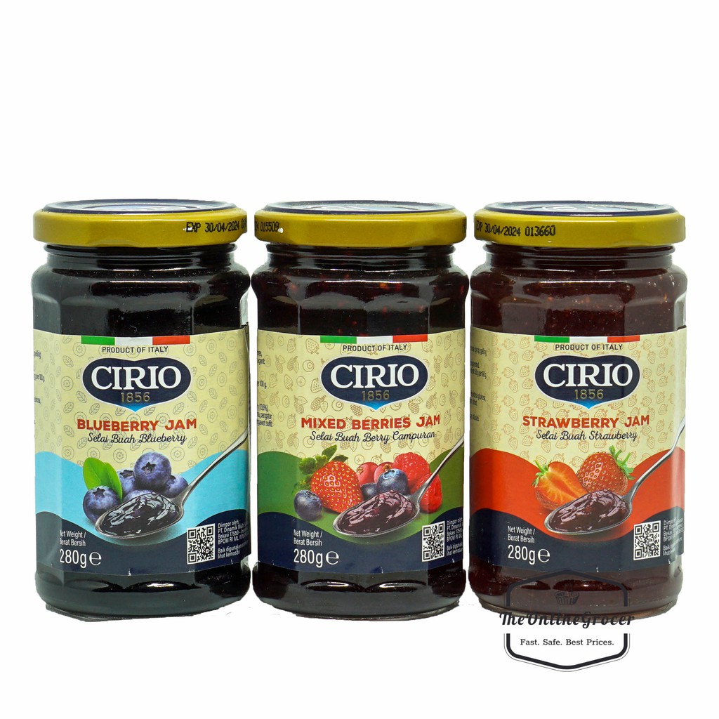 Cirio Jam – Selai Olesan Italia 280gr