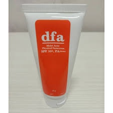 DFA MOIST ACNE PHYSICAL SUNSCREEN SPF 50+, PA++++ 50gr