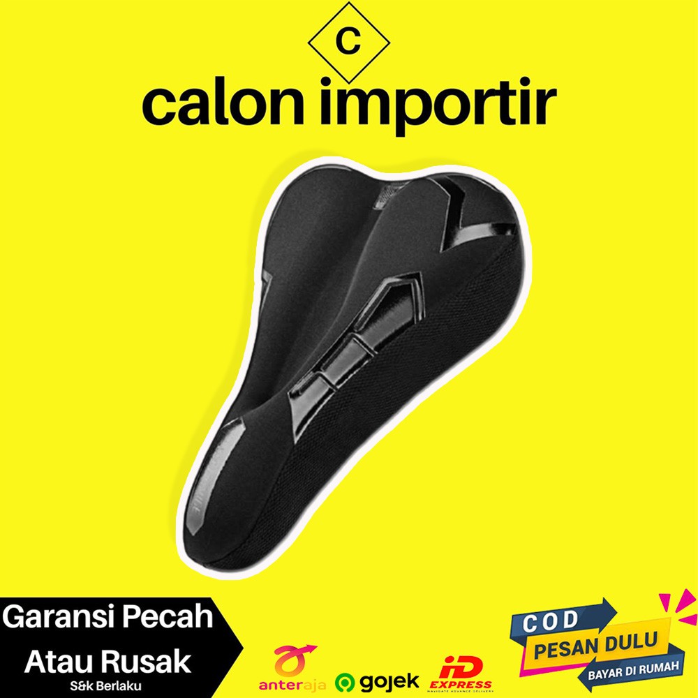 Cover Sarung Jok Sadel Sedel Sepeda Sepedah Onthel Gunung Lipat Mtb Fixie Minion Road Bike BMX Empuk