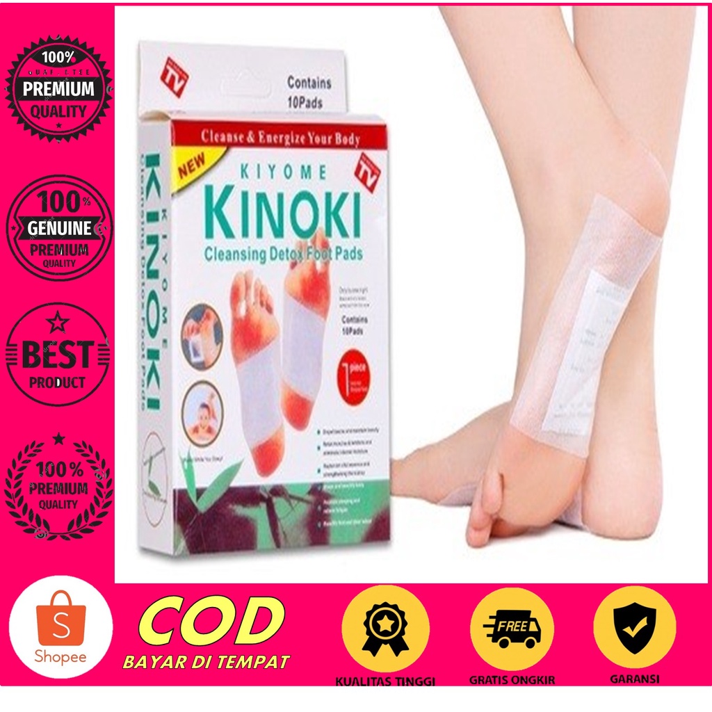KINOKI Detox Koyo Kaki Obat Herbal Perawatan Treatment Telapak Kaki Penyerap Racun Dalam Tubuh Ampuh
