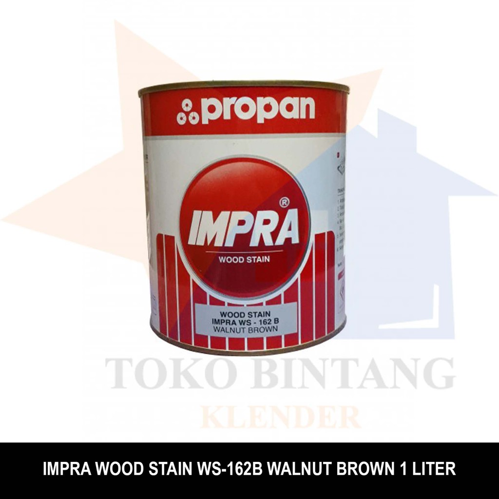 Jual Impra Wood Stain WS-162B Walnut Brown 1 Liter | Shopee Indonesia