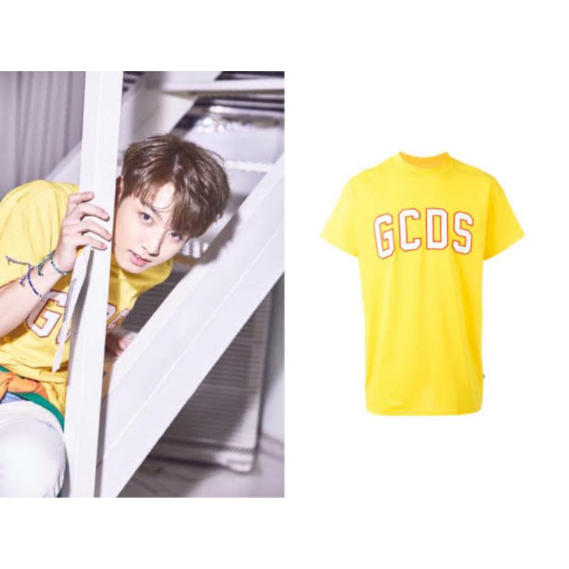 Kaos T-shirt BTS Jungkook GCDS