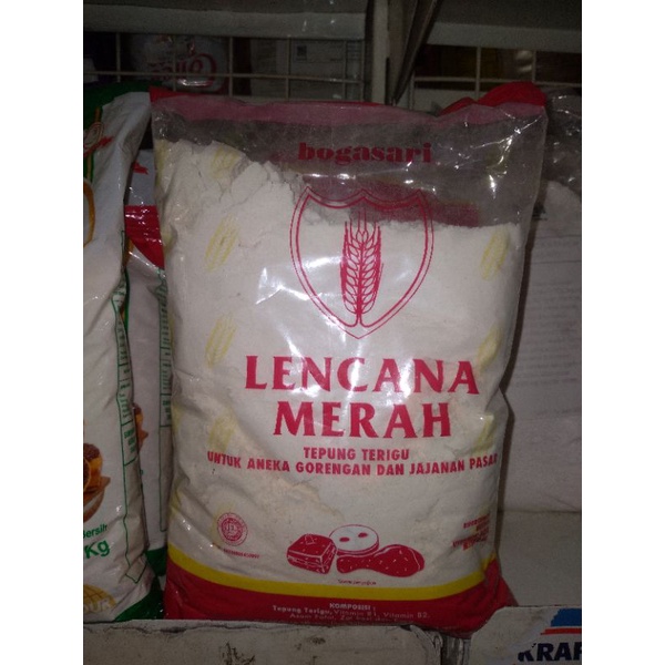 

BOGASARI TEPUNG TERIGU LENCANA MERAH 1KG